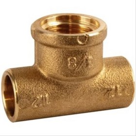 Té laiton F3/8’’(12/17) pour tube Ø12