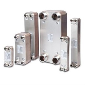 Echangeur à plaques PWT 20 - 30 plaques, H=194mm, FF3/4’’, surface 0,336m²